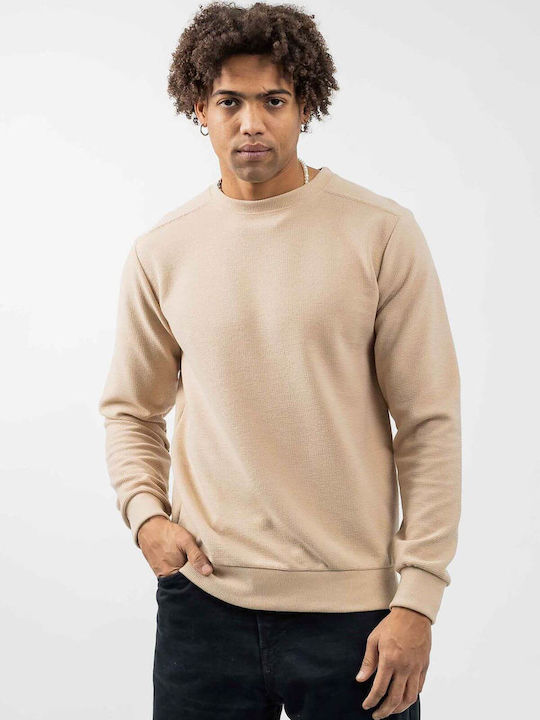 Body Max Herren Sweatshirt Beige