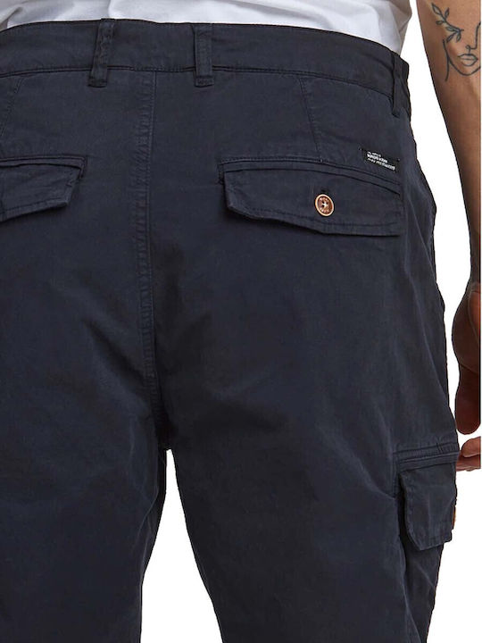 Hose Cargo Elastisch Blue.