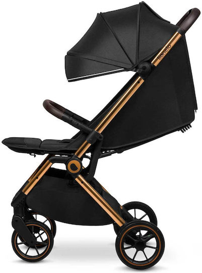 Lionelo Cloe Kinderwagen Geeignet ab 6+ Monaten Black Onyx