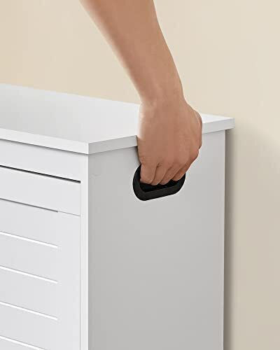 Entry Furniture with Shoe Rack & Bench White 80x30x46cm
