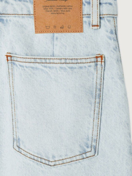 Denim Skirt Light Blue