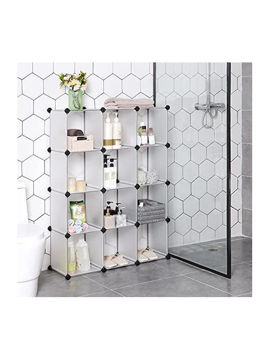 Plastic Shoe Organizer 93x31x123cm