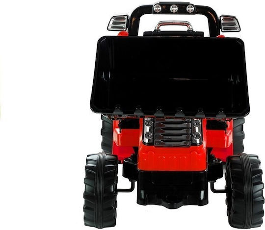 Excavator pentru copii cu pedale cu Pedale Rosu