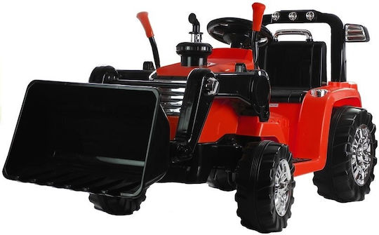 Excavator pentru copii cu pedale cu Pedale Rosu