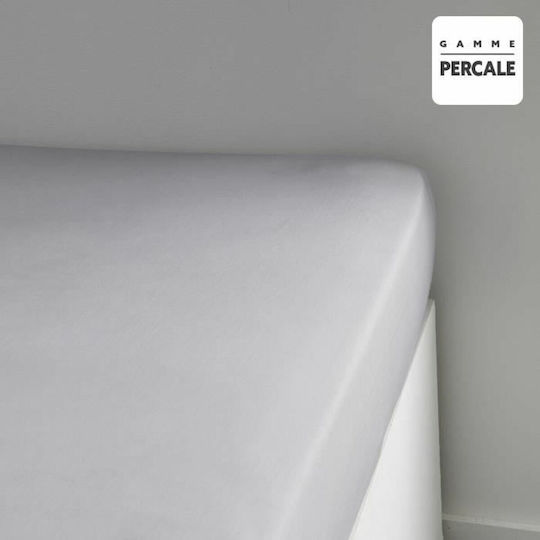 Today Σεντόνι Μονό 140x200εκ. Ανοιχτό Γκρι
