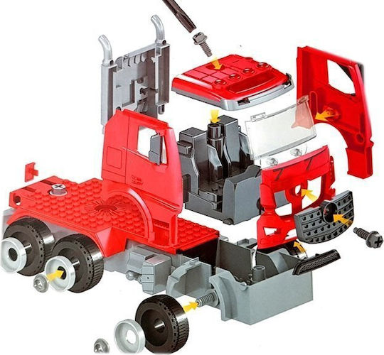 Lean Toys Kran Feuerwehrauto für 3+ Jahre