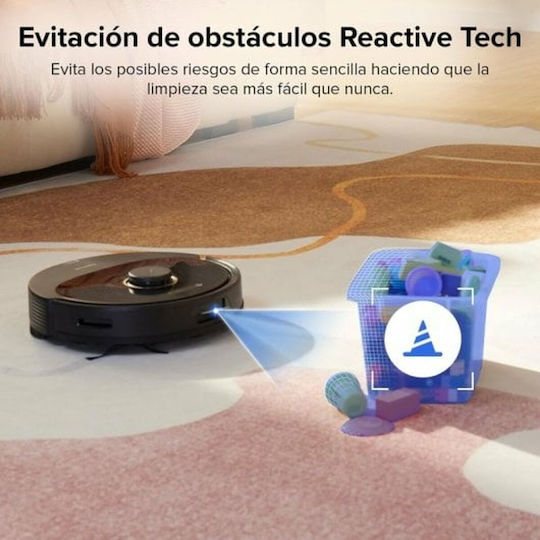 Roborock Q8 Max Robot Vacuum Cleaner with Laser Mapping & 5500Pa Suction Power Black