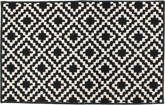 Douceur d'Intérieur Πατάκι Μπάνιου L-c Losibi 1741450 Noir 50x80εκ.