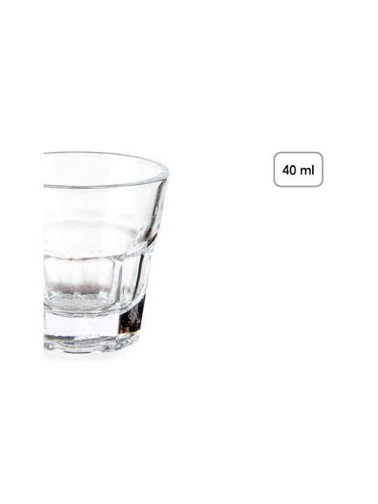 Vivalto Set de Pahare Pahar pentru shot din Sticlă 40ml 24buc