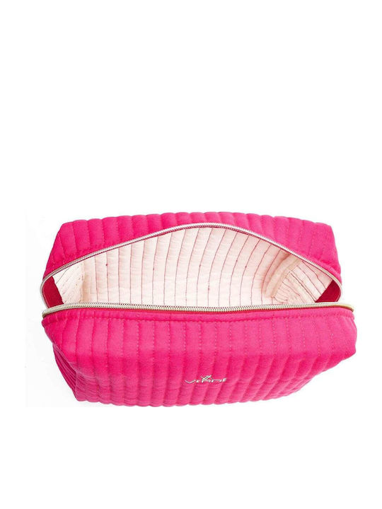 Damen Necessaire in Fuchsie Farbe