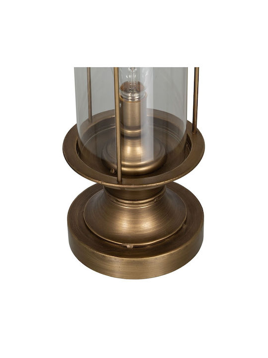 BigBuy Table Decorative Lamp Gold