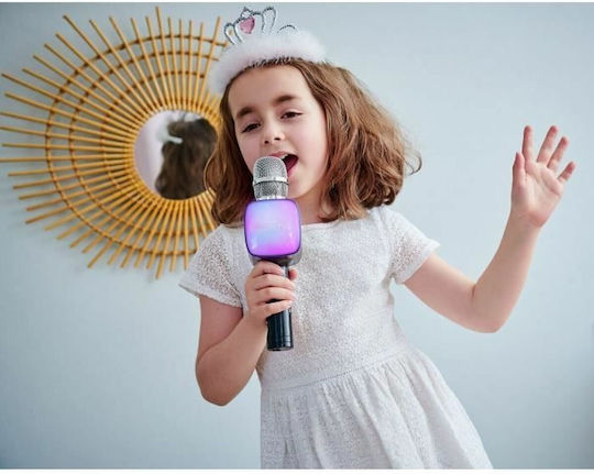 Μικρόφωνο Karaoke Ασύρματο Party PARTYBTMIC2BK Μαύρο