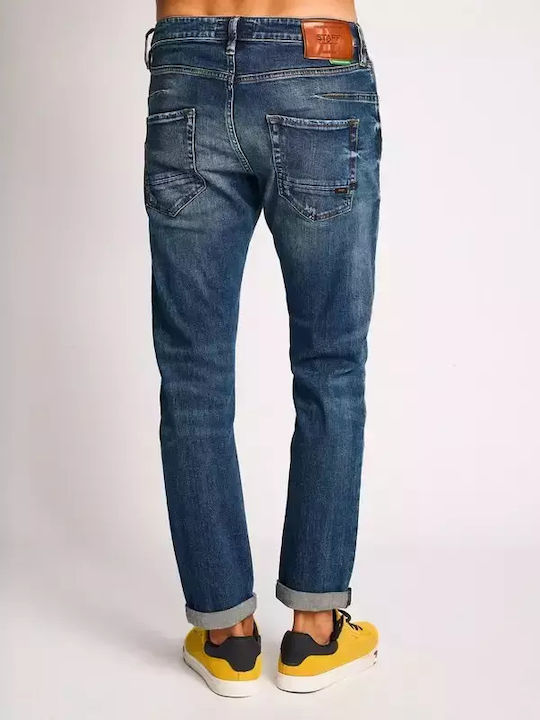 Simon Men's Jeans Pants Blue