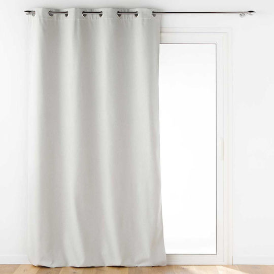 Vorhang mit Grommet L-c Jupiter Ecru 1611380 140x260cm