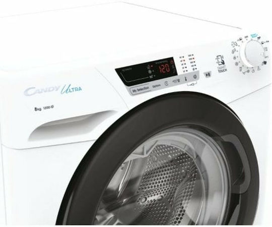 Candy Πλυντήριο Ρούχων 8kg 1200 Στροφών Smart Touch HCU1282DWB4/1-S
