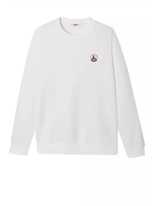 Just Over The Top Women's Long Sweatshirt White