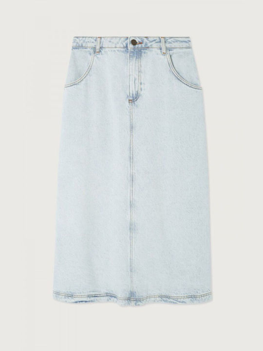 Denim Skirt Light Blue