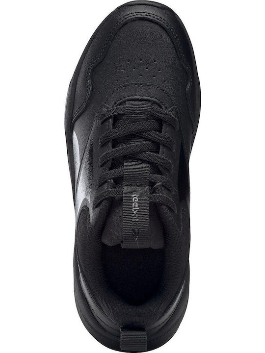 Xt Sprinter 2 Alt Wasserdicht Kinder Sportschuhe Laufen mit Schnürsenkeln Schwarz