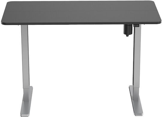 Elektrisch Schreibtisch mit verstellbarer Höhe 118x60x72cm Black/Grey Elektrisch Schreibtisch mit verstellbarer Höhe 118x60x72cm Black/Grey