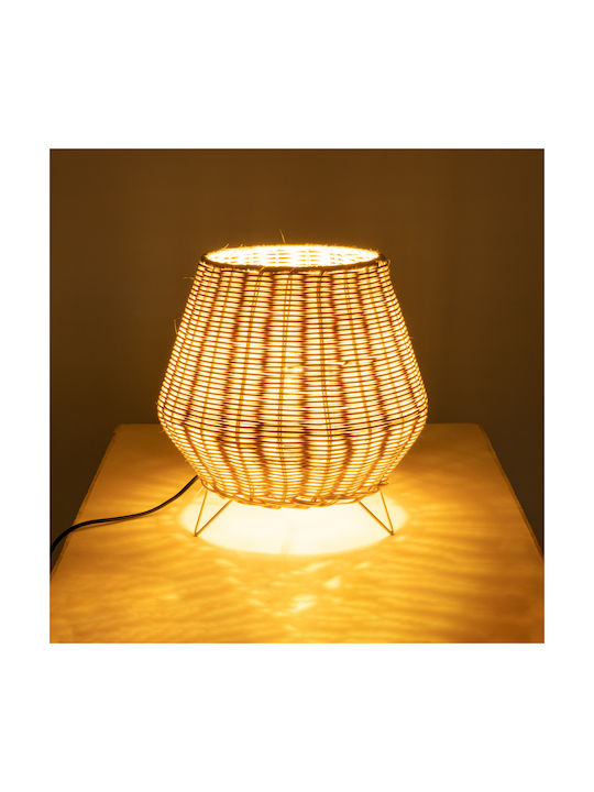 GloboStar BOLSON Floor Lamp H120xW30cm. with Socket for Bulb E27 Beige