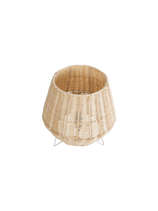 GloboStar BOLSON Floor Lamp H120xW30cm. with Socket for Bulb E27 Beige