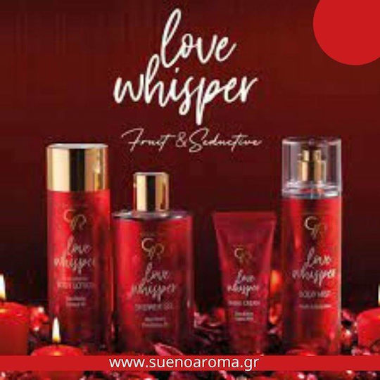 Golden Rose Love Whisper Soothing Shower Gel with Rose Scent 350ml