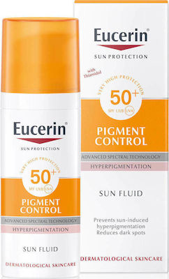 Eucerin Sun Fluid Pigment Control Αντηλιακή Λοσιόν Προσώπου SPF50 50ml