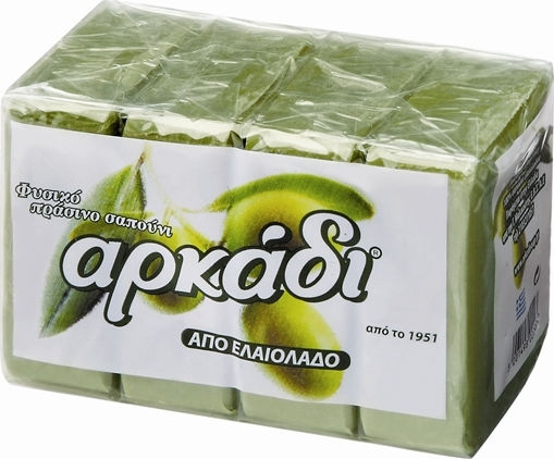 Αρκάδι Πράσινο Σαπούνι 4x150gr