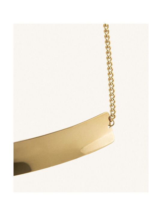 StanStefan Halsband aus Vergoldet Stahl