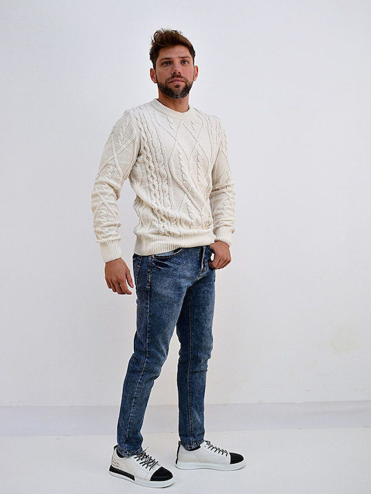 Men's Jeans Pants with Relaxed Fit Blue