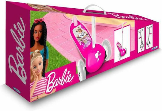 Barbie Παιδικό Πατίνι Pulio Stamp Balance Τρίτροχο Φούξια