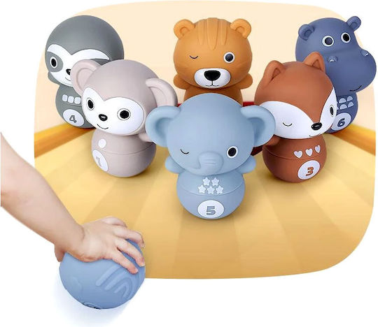 Jokomisiada Bowling Bowling Ball Zoo για 6+ Μηνών