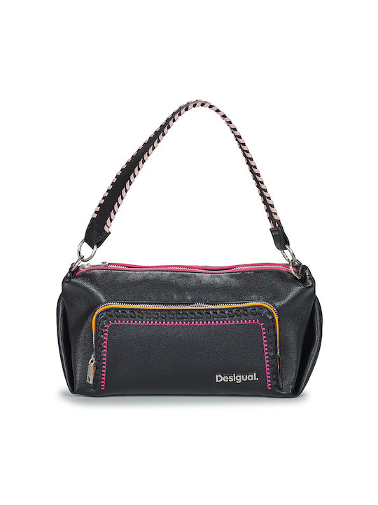 Desigual Prime Urus Maxi Damen Tasche Schulter Schwarz