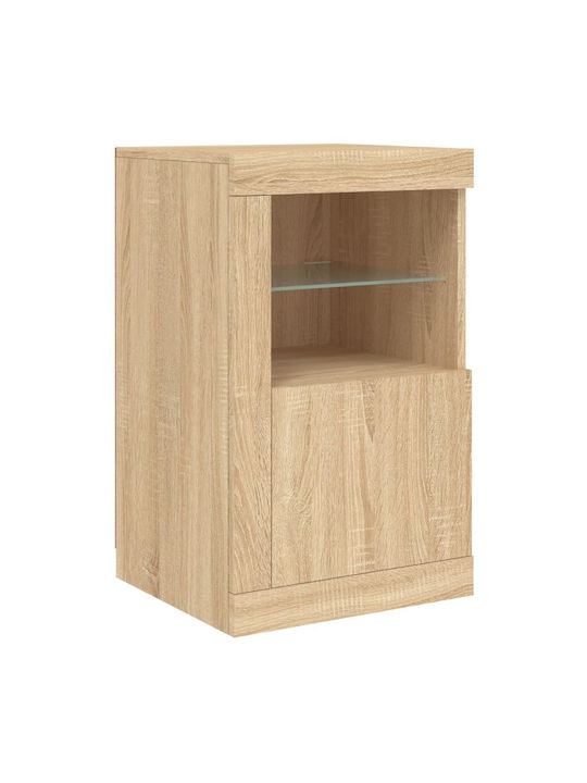 Bibliothek mit LED Coffee 142.5x37x67cm