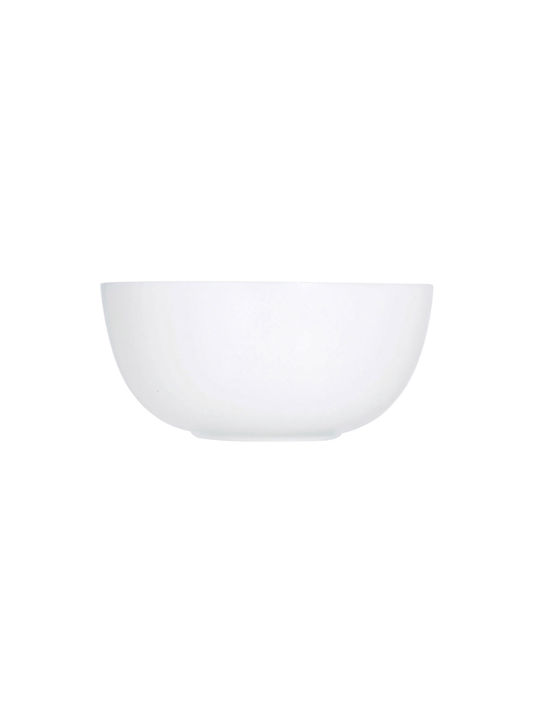 Luminarc Diwali Serving Bowl Round Glass White 36pcs