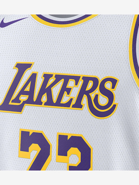 Swingman Los Angeles Lakers LeBron James Association Edition 2022/23 Jersey Style Basketball