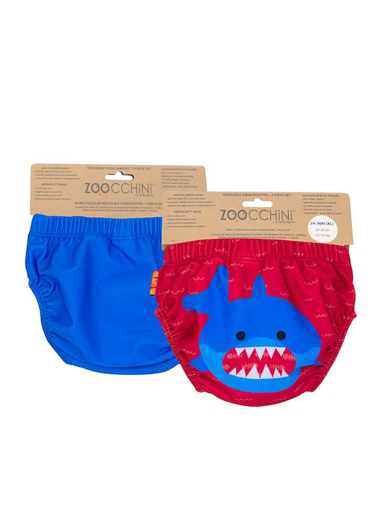 Zoocchini Kids Swimwear Swim Diaper Blue