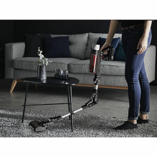 Rowenta Επαναφορτιζόμενη Σκούπα 2 σε 1 Stick & Χειρός 18V Κόκκινη RH2077WO