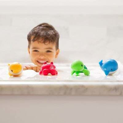 Munchkin Water Faces Ocean Squirts for 9++ Months 4pcs
