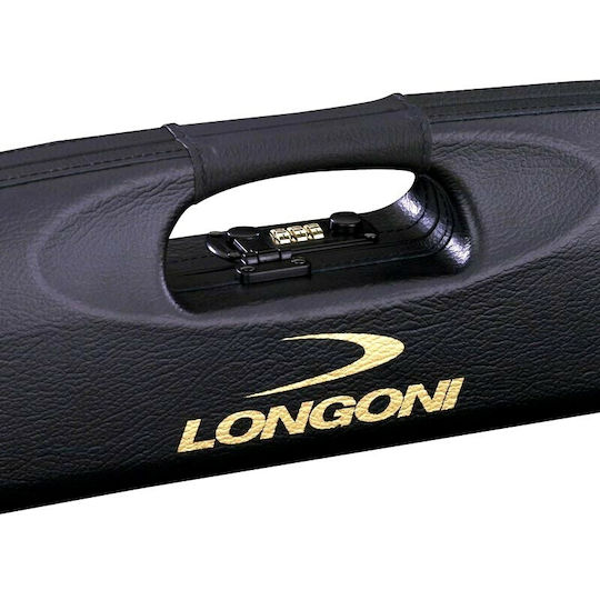Longoni ABS With Leather 1B-2S Black Steakas case Μπιλιάρδου 1pcs 201564L