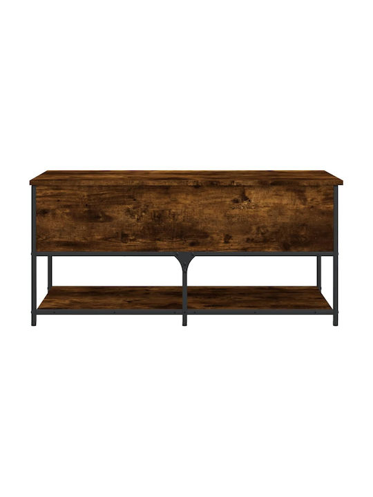 Eingangsmöbel mit Schuhschrank & Bank Smoked Oak 100x42.5x47cm