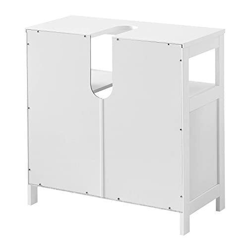 Vasagle Шкаф със Мивка Д60xШ30xВ60см Matte White