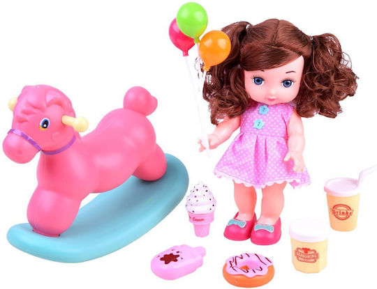 Jokomisiada Set papușă bebe 25 cm.