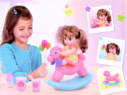 Jokomisiada Set papușă bebe 25 cm.