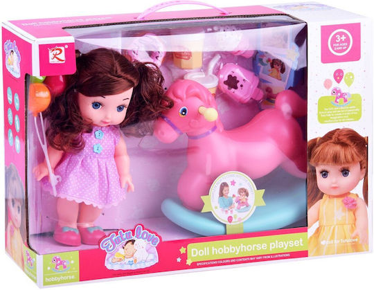 Jokomisiada Set papușă bebe 25 cm.