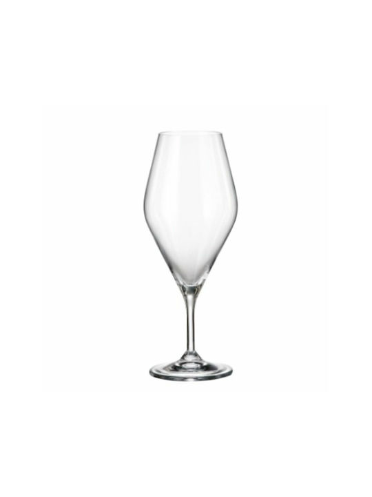 Bohemia Set of Glasses for White Wine made of Crystal Stemmed 510ml 4pcs