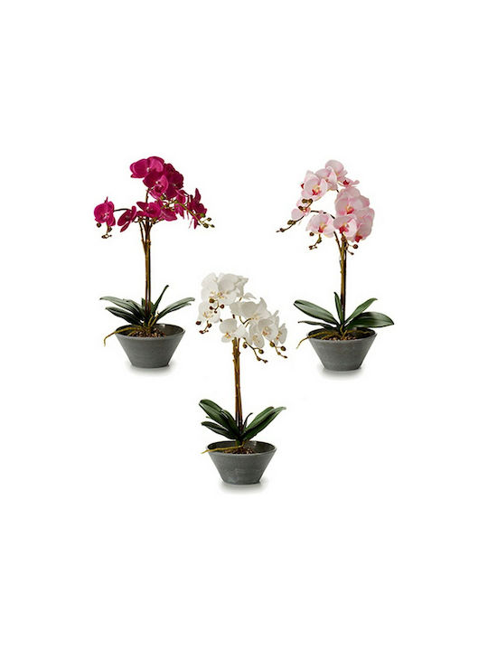 Ibergarden Artificial Plant in Small Pot Orchid X 28cm 4pcs