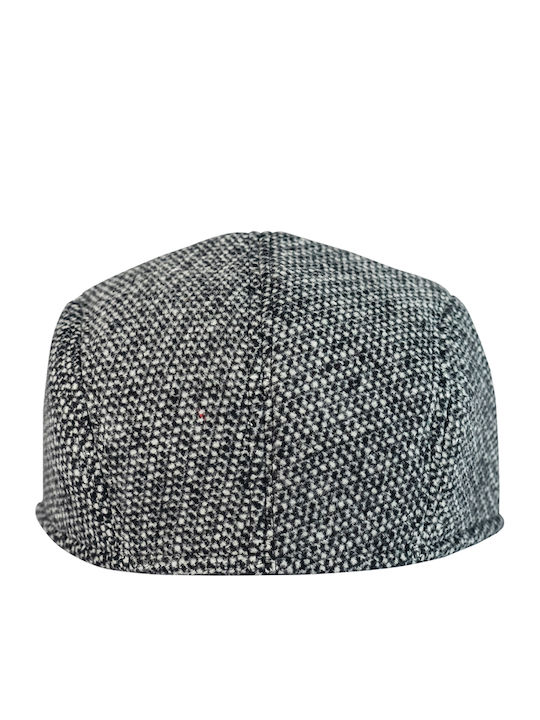 Brims and Trims Men's Flat Cap Grey Light