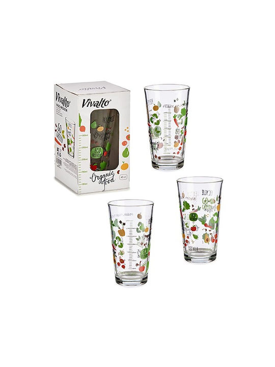 Vivalto Glass Set Water made of Glass 456ml 36pcs