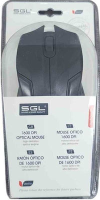 SGL Wired Mouse Gray